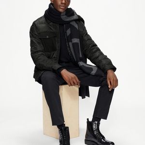 ted baker velosty quilted overshirt